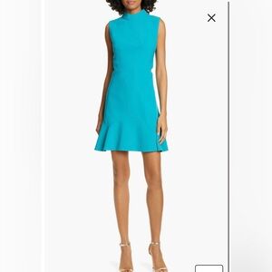 Ted Baker Cutout Fluted Hem Dress